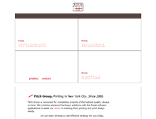 Tablet Screenshot of fitchgroup.com